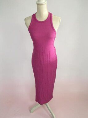 BEYOND YOGA Purple Pink Maxi Dress Size Medium